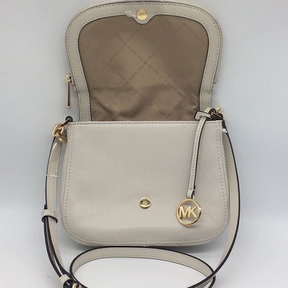MICHAEL KORS BEDFORD SM FLAP XBODY Bag Vanilla - Picture 6 of 8